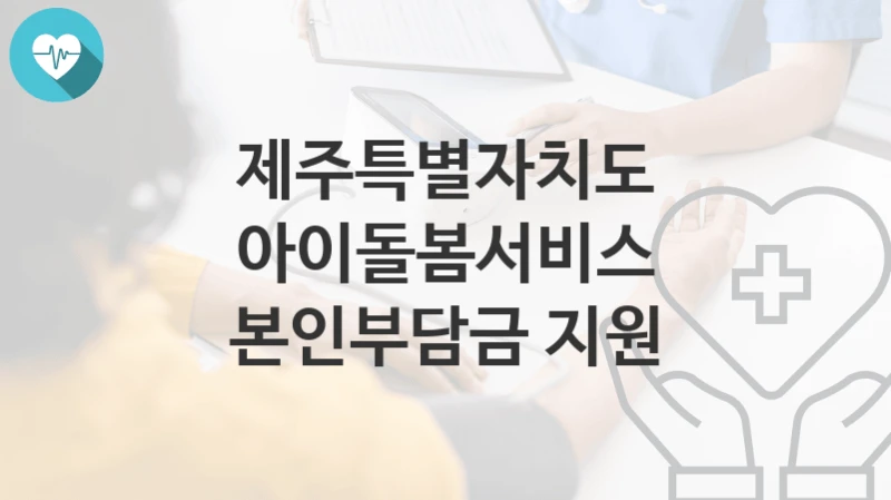 제주특별자치도
아이돌봄서비스 본인부담금 지원