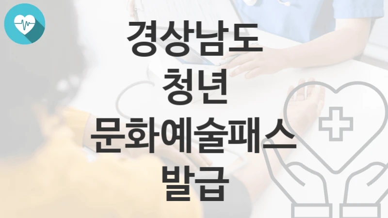경상남도
청년 문화예술패스 발급