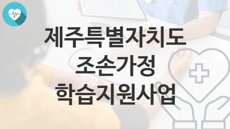 제주특별자치도
조손가정 학습지원사업