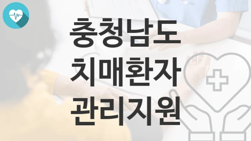 충청남도
치매환자 관리지원