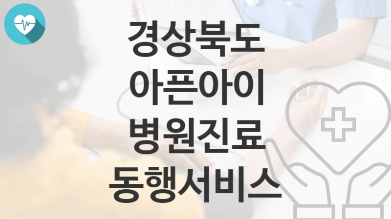 경상북도
아픈아이 병원진료 동행서비스