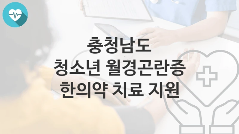 충청남도
청소년 월경곤란증 한의약 치료 지원