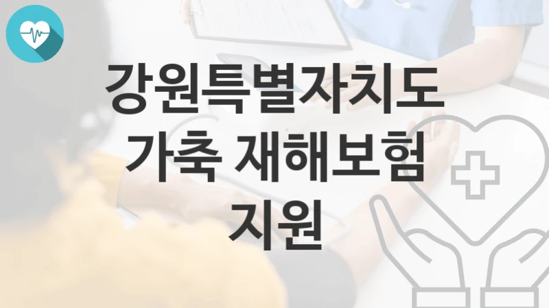 강원특별자치도
가축 재해보험 지원