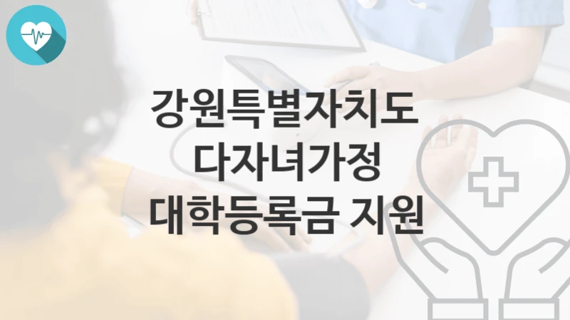 강원특별자치도
다자녀가정 대학등록금 지원