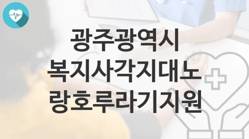 광주광역시
복지사각지대노랑호루라기지원