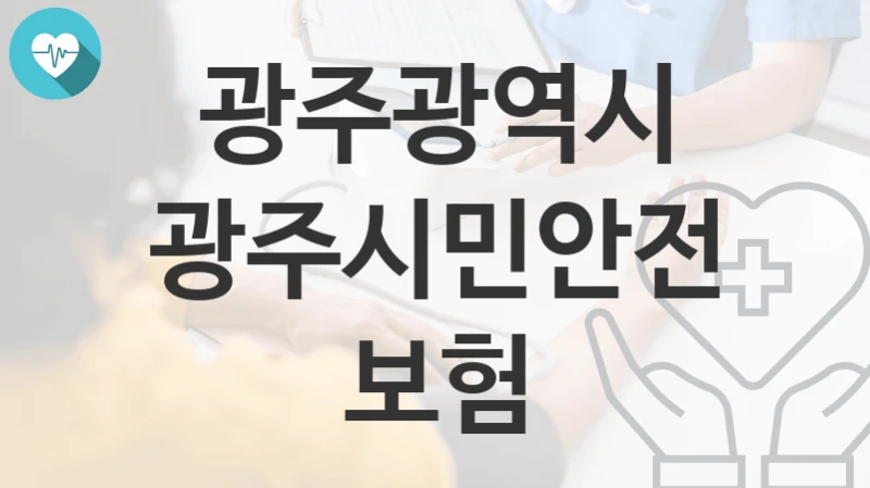 광주광역시
광주시민안전보험