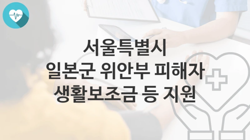 서울특별시
일본군 위안부 피해자 생활보조금 등 지원