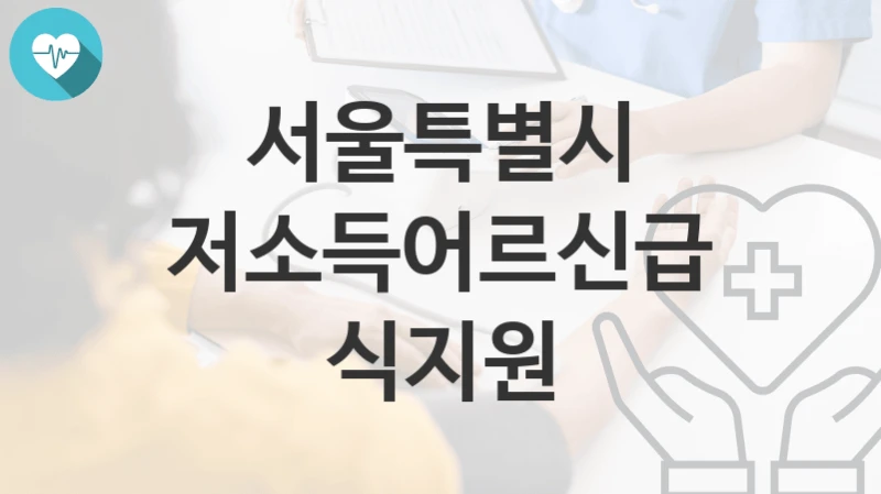 서울특별시
저소득어르신급식지원