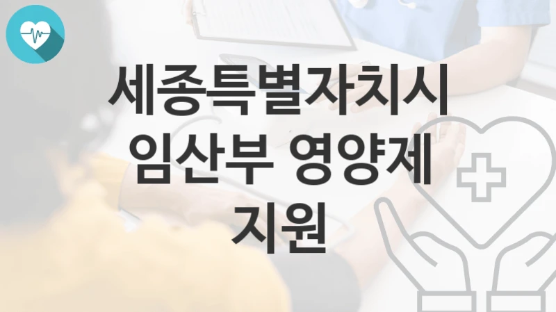 세종특별자치시
임산부 영양제 지원