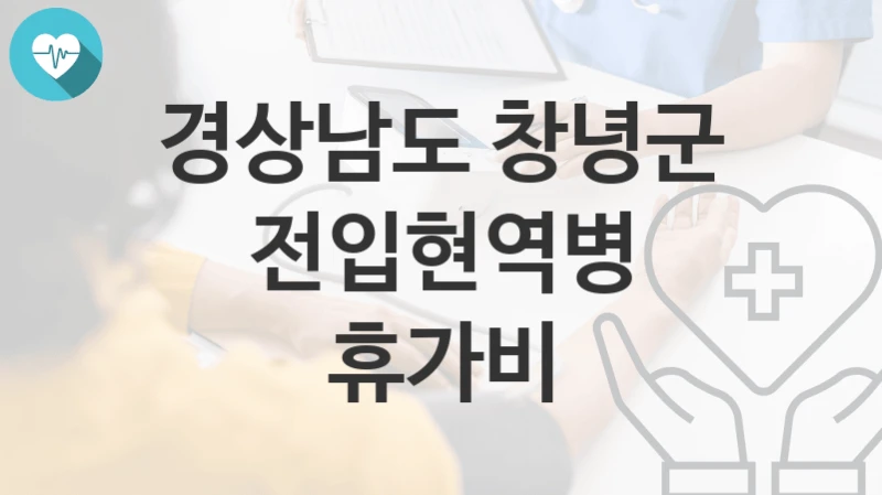 경상남도 창녕군
전입현역병 휴가비