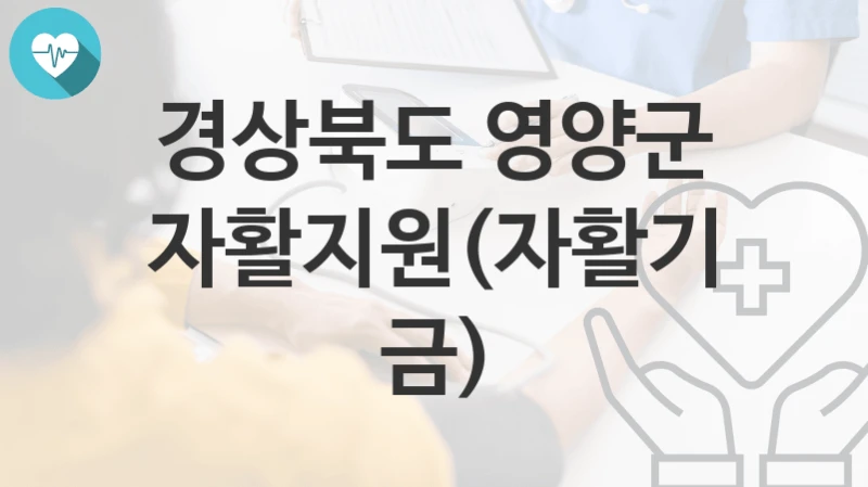 경상북도 영양군
자활지원(자활기금)