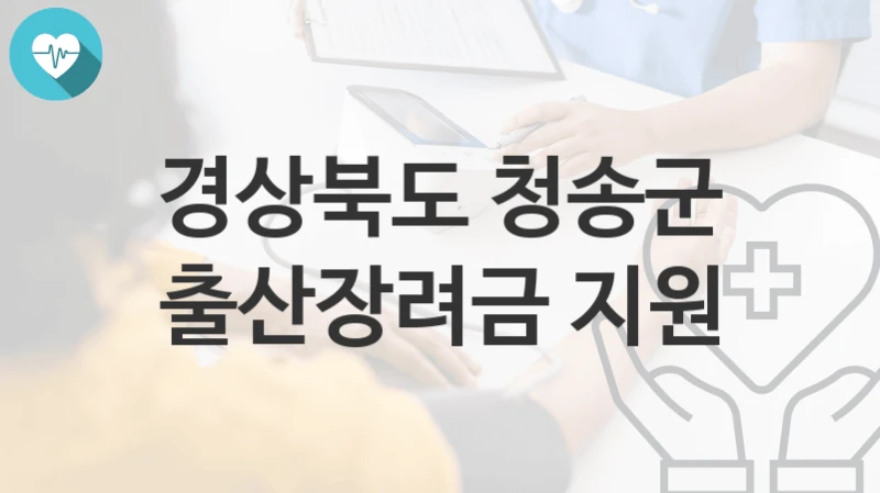 경상북도 청송군
출산장려금 지원