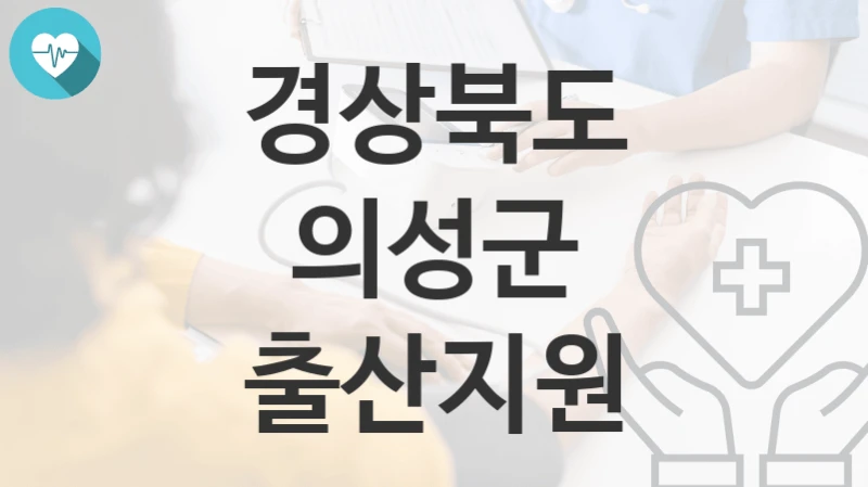 경상북도 의성군
출산지원