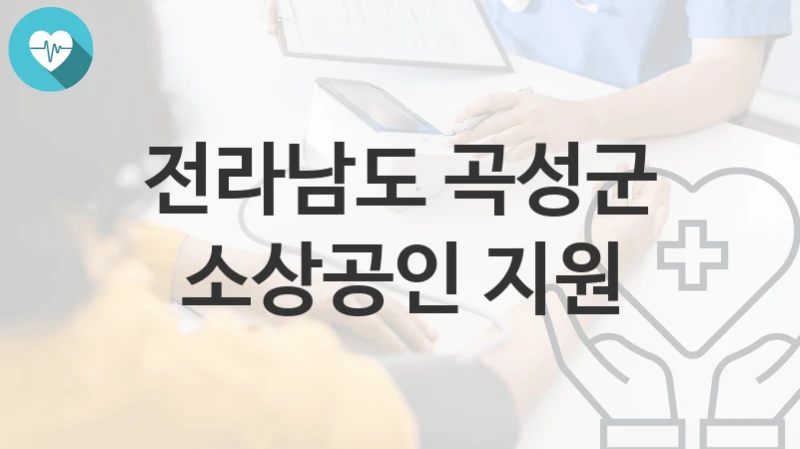 전라남도 곡성군
소상공인 지원