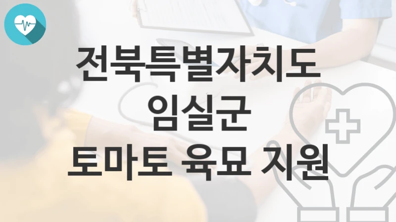 전북특별자치도 임실군
토마토 육묘 지원