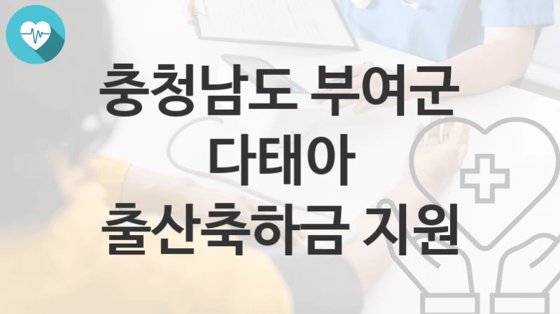 충청남도 부여군
다태아 출산축하금 지원