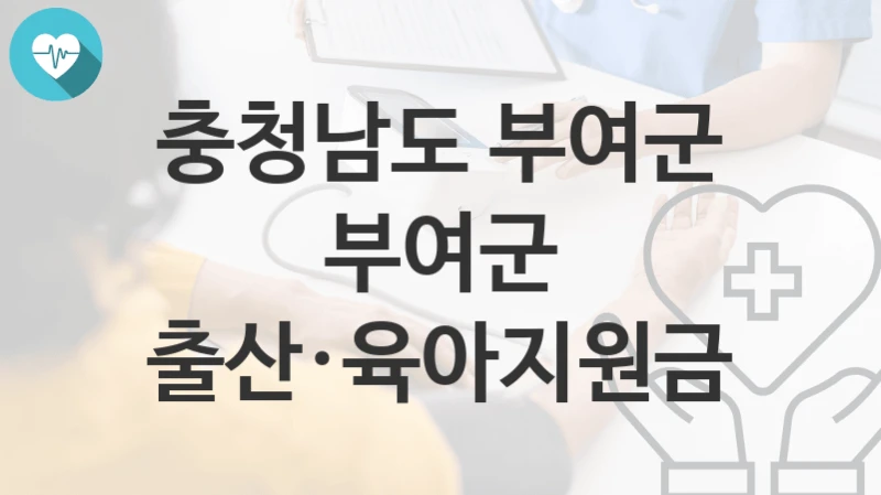 충청남도 부여군
부여군 출산·육아지원금