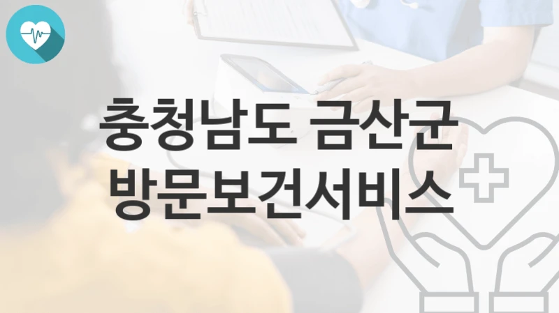 충청남도 금산군
방문보건서비스
