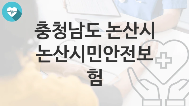 충청남도 논산시
논산시민안전보험