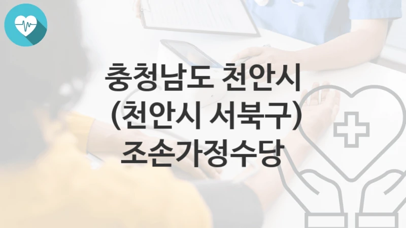 충청남도 천안시
(천안시 서북구) 조손가정수당