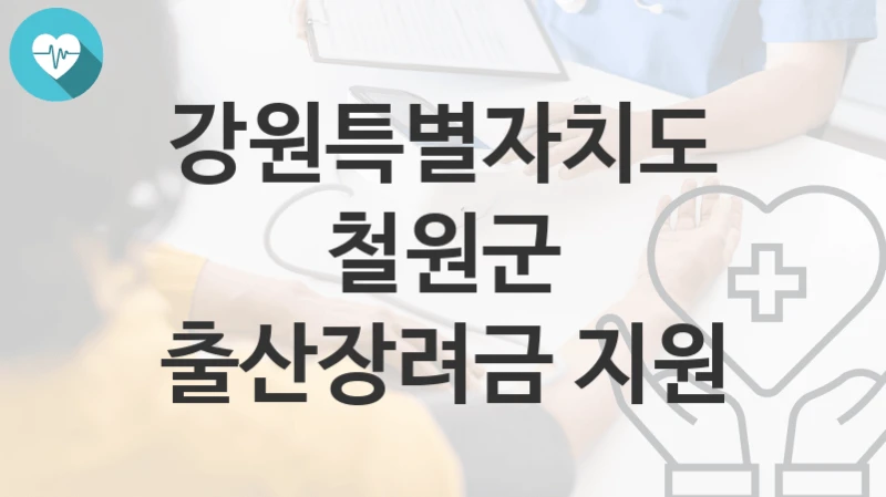 강원특별자치도 철원군
출산장려금 지원